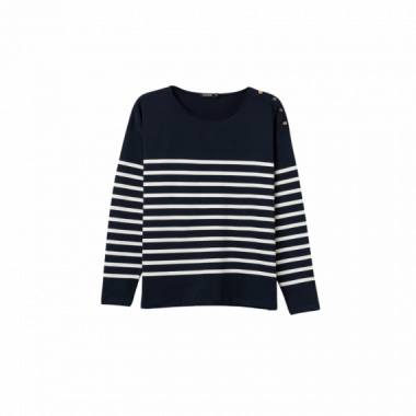 Camisetas Camiseta TIFFOSI VENICE_4 Lyons Blue