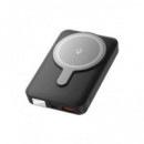 VENTION Bateria Externa Portatil 10000mAh Magnetica Inalambrica Negra FHTBO