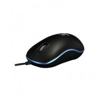 CROMAD Raton Optico con Cable CR1030 Azul/negro