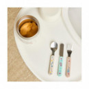 Cubiertos Infantiles Steel Cutlery Set Dreamland Miniland