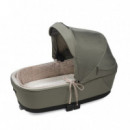 Cubre Capazo Reversible Varillas + Sábana Ajustable Praliné Vichy/rayas Walking Mum