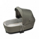 Cubre Capazo Reversible Varillas + Sábana Ajustable Praliné Vichy/rayas Walking Mum