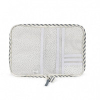 Portadocumentos Praliné Rayas WALKING MUM