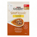 GOURMET Gato Soup Royale Pollo 45 Gr
