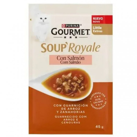 GOURMET Gato Soup Royale Salmon 45 Gr