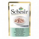 SCHESIR Gato Adulto Atun y Dorada Gelatina Pouch 85 Gr