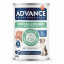ADVANCE Perro Adulto Dieta Hypoallergenic Trucha Lata 400 Gr