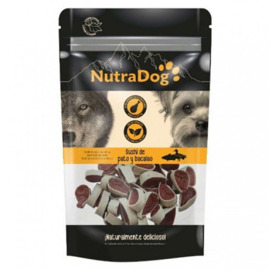 ICA Nutradog Perro Snack Sushi Pato y Bacalao 100 Gr