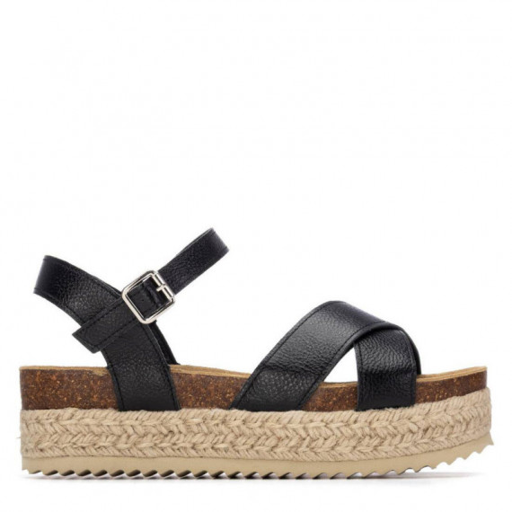 Xti Sandalias de mujer negras 145069-NEGRO