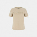 Guess Athleisure Camiseta Beige V6RI20 J1314-G1BW