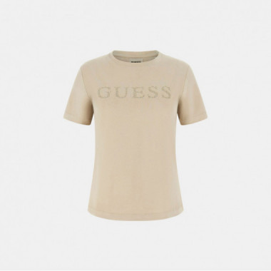 Guess Athleisure Camiseta Beige V6RI20 J1314-G1BW