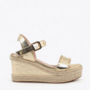 Lola Casademunt Cuña con efecto rafia LS2605027-0M2