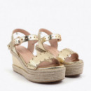 Lola Casademunt Cuña con efecto rafia LS2605027-0M2