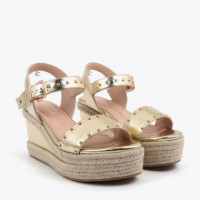 LOLA CASADEMUNT Cuña con Efecto Rafia LS2605027-0M2