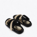 Lola Casademunt Sandalias plana con tiras LS2605028-0M2