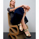 Lola Casademunt Sandalias plana con tiras LS2605028-0M2