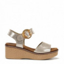 Fluchos Sandalias Nido Oro D9450-BU-BUFALINO OXIDO