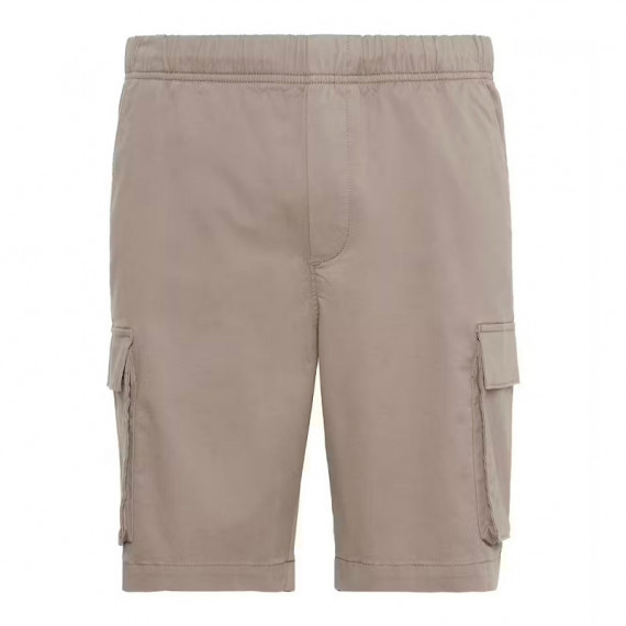 Shorts cargo de sarga de algodón