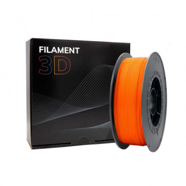 FILAMENTO 3D PLA NARANJA 1.75mm 1 Kgr