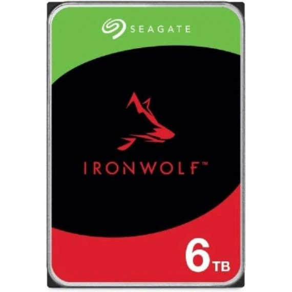DISCO DURO 6 TB IRONWOLF SEAGATE  3.5" SATA 6Gb