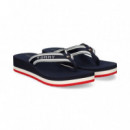 FLIP FLOP CINTA TH AZUL