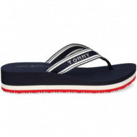 FLIP FLOP CINTA TH AZUL