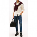 TOMMY HILFIGER - BRUSHED OXF CREST POCKET SHIRT - Z00 - F|MW0MW40890/Z00