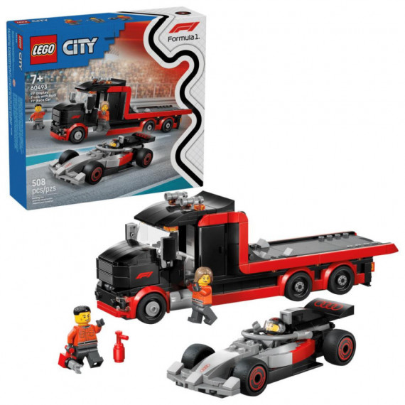 LEGO 60493 F1 Display Truck With Audi F1 Race Car