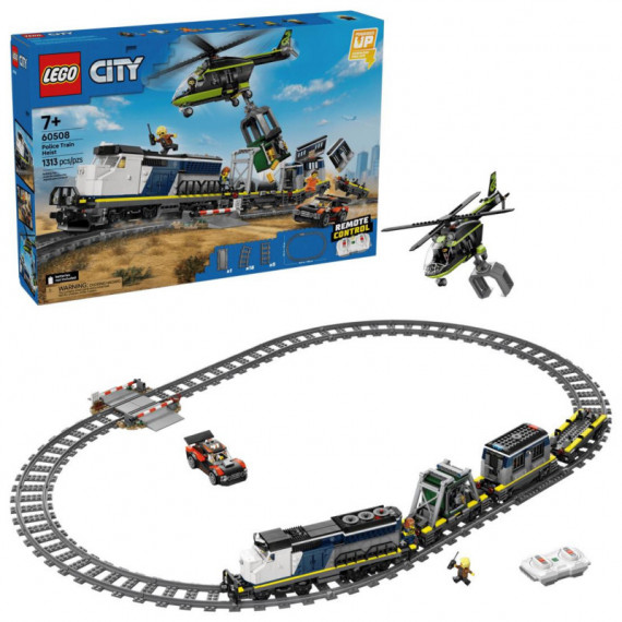 LEGO 60508 Asalto Al Tren de Policía - City