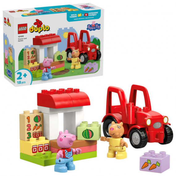 LEGO 10468 Tractor And Market