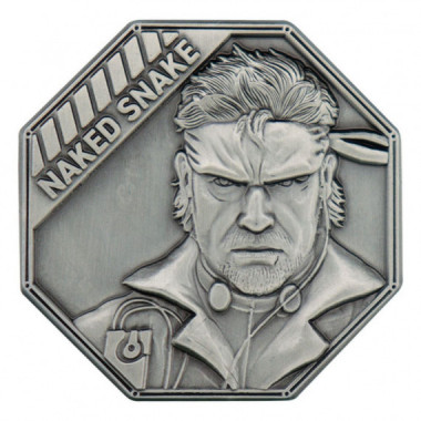Moneda Raiden Naked Snake Edition Metal Gear Solid Delta