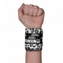 Muñequeras Leopardo blanco