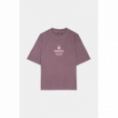 Camiseta Esenzia Mauve Royal tee