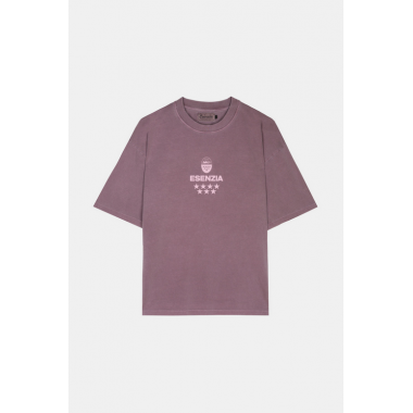 Camiseta Esenzia Mauve Royal tee
