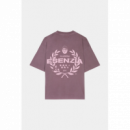 Camiseta Esenzia Mauve Royal tee