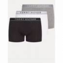 3Pack boxer Tommy Hilfiger negro-gris-blanco