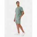 WAFFLE SHORTS 10269584 01 OPEN GREEN