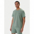 WAFFLE T-SHIRT 10269584 01 OPEN GREEN