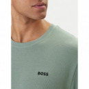 WAFFLE T-SHIRT 10269584 01 OPEN GREEN