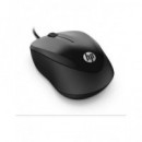 HP Raton Optico Con Cable Usb 1000 Negro