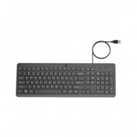 HP Teclado con Cable 150 USB Negro