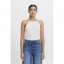 Camisas y Tops Top ICHI Oreta Cloud Dancer