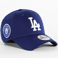 Gorros y Gorras Gorra NEW ERA Los Angeles Dodgers Side Patch 9FORTY Azul