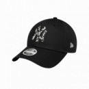Gorros y Gorras Gorra NEW ERA Mujer New York Yankees Animal Infill 9FORTY Negro