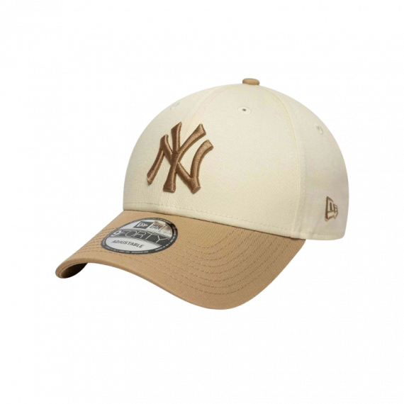 Gorros y Gorras Gorra NEW ERA New York Yankees Colour Block 9FORTY Beige
