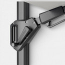 Sombrilla de Jardín con Base Led Challenger T2 Glow 300X300 Cm Color Light Grey/antracita PLATINUM®