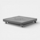 Sombrilla de Jardín con Base Led Challenger T2 Glow 300X300 Cm Color Light Grey/antracita PLATINUM®