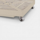 Sombrilla de Jardín con Base Voyager T1 250X250 Cm. Color Sandstone/ivory PLATINUM®