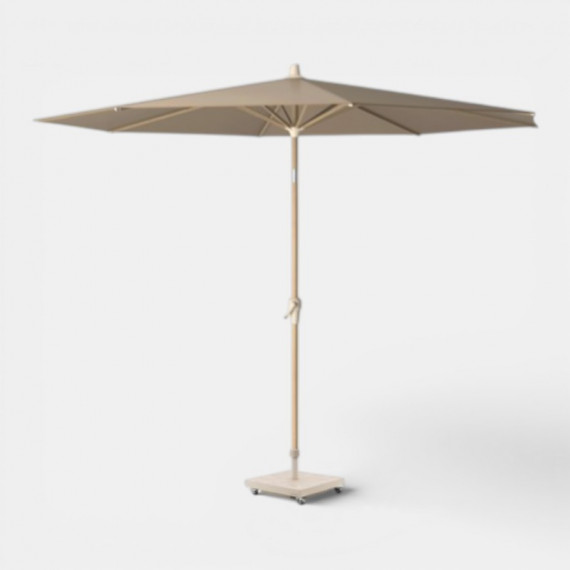 Sombrilla de Jardín Riva Color Taupe/teak Look Ø250 Cm PLATINUM®