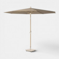 Sombrilla de Jardín Riva Color Taupe/teak Look Ø250 Cm PLATINUM®